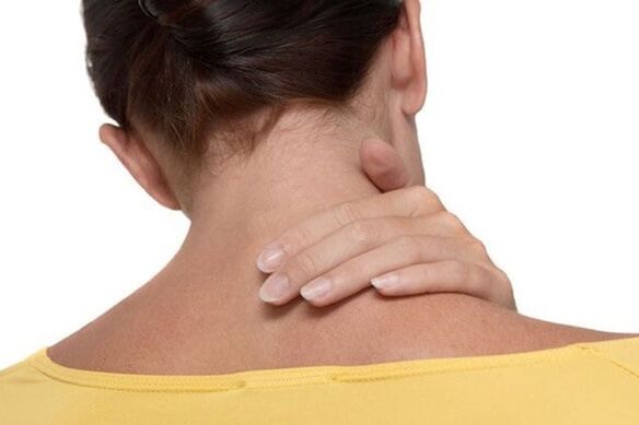 Signos e síntomas dunha osteocondrose da columna cervical